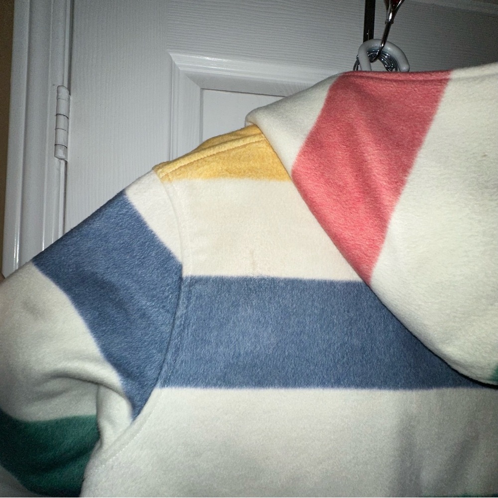 HBC Stripes Hudson’s Bay Company Blanket Coat - Picture 12 of 16